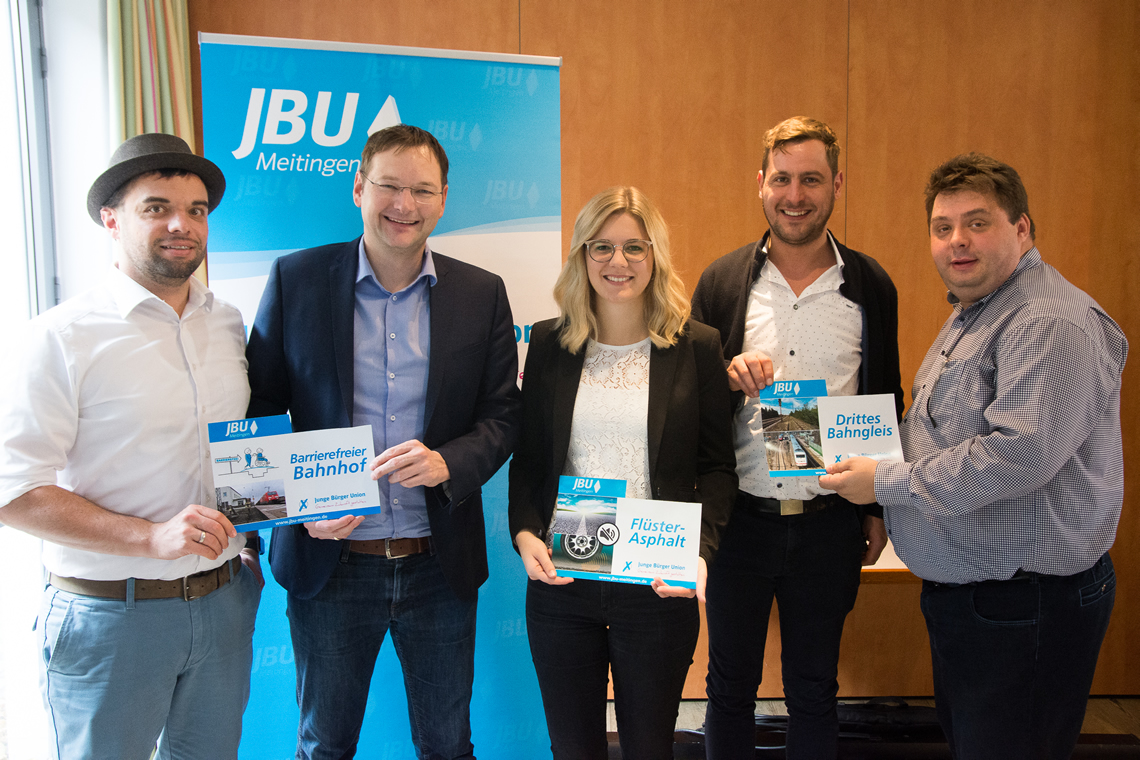 Kandidaten der JBU Meitingen für die Kommunalwahl 2020